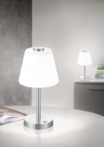Πορτατίφ Trio Lighting LED 4W  Νίκελ Ματ Μεταλλικό Step Dimmable 350lm 3000K  525490107