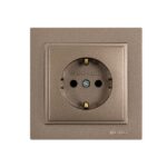 ΠΡΙΖΑ ΣΟΥΚΟ 16A LIGHT FUME ΜΕ ΠΑΙΔΙΚΗ ΠΡΟΣΤΑΣΙΑ LIGHT FUME EUROLAMP – 152-10531