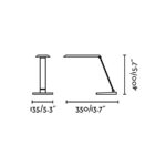 ANOUK BLACK TABLE LAMP LED 8W 4000K FARO – 53415