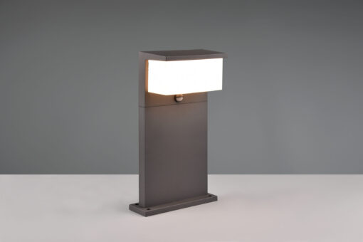 Φωτιστικό Κολωνάκι Ανθρακί με Ανιχνευτή Κίνησης 45cm NESTOS LED 13W 1300lm 3000K IP54 Trio Lighting – 540969142