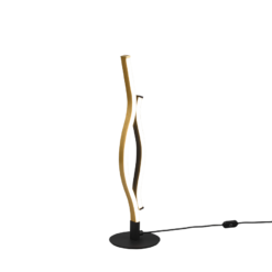 Επιτραπέζιο Φωτιστικό Trio Lighting BLAZE , 8W · 900lm, 2300+3000+4000K Ορείχαλκος Ματ Μεταλλικό, Λειτουργία μνήμης, Dimmer αισθητήρα – 541210208