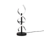 Επιτραπέζιο Φωτιστικό Trio Lighting SEQUENCE 1x LED, 20,5W · 2600lm, 2300+3000+4000K Βουρτσισμένο Αλουμίνιο Αλουμίνιο, Dimmer αισθητήρα, Λειτουργία μνήμης  – 541810205