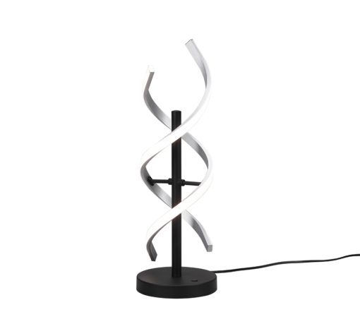 Επιτραπέζιο Φωτιστικό Trio Lighting SEQUENCE 1x LED, 20,5W · 2600lm, 2300+3000+4000K Βουρτσισμένο Αλουμίνιο Αλουμίνιο, Dimmer αισθητήρα, Λειτουργία μνήμης  – 541810205