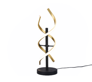 Επιτραπέζιο Φωτιστικό Trio Lighting SEQUENCE 1x LED, 20,5W · 2600lm, 2300+3000+4000K Ορείχαλκος Ματ Αλουμίνιο, Λειτουργία μνήμης, Dimmer αισθητήρα, Step Dimmable