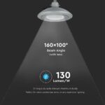 LED Φωτιστικό Δρόμου 100W V-TAC PRO Samsung Chip 13000lm Γκρι Αδιάβροχο IP65 Φυσικό Λευκό 4000K – 545