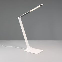 Φωτιστικό Γραφείου TRAVIS  Trio Lighting LED 6.5W 650lm CCT Dimmable Αφής με Θύρα Φόρτισης USB  Λευκό Ματ – 545310131