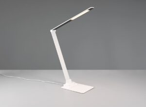 Φωτιστικό Γραφείου TRAVIS  Trio Lighting LED 6.5W 650lm CCT Dimmable Αφής με Θύρα Φόρτισης USB  Λευκό Ματ – 545310131