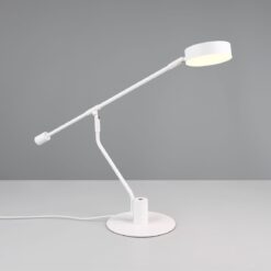 Φωτιστικό Γραφείου MANDURO Λευκό Ματ 6W 560lm CCT Dimmable Αφής Trio Lighting – 549010131