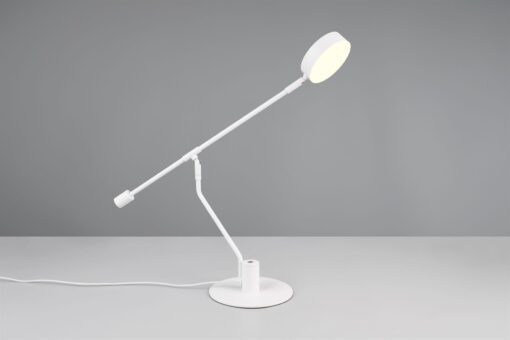 Φωτιστικό Γραφείου MANDURO Λευκό Ματ 6W 560lm CCT Dimmable Αφής Trio Lighting – 549010131