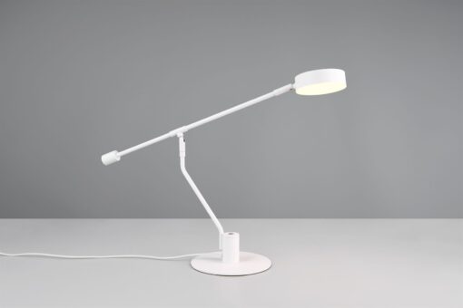Φωτιστικό Γραφείου MANDURO Λευκό Ματ 6W 560lm CCT Dimmable Αφής Trio Lighting – 549010131