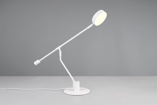 Φωτιστικό Γραφείου MANDURO Λευκό Ματ 6W 560lm CCT Dimmable Αφής Trio Lighting – 549010131