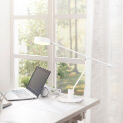Φωτιστικό Γραφείου MANDURO Λευκό Ματ 6W 560lm CCT Dimmable Αφής Trio Lighting – 549010131