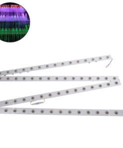 GloboStar® 90119 4 x Digital Pixel Addressable Facade Aluminum Bars – 4 x Ψηφιακές Μπάρες Αλουμινίου Πρόσοψης Κτιρίων LED SMD 3535 45W 60LED 60PIXEL SPI/TTL Protocol IC UCS512B 2700lm 120° DC 12V IP67 RGB – Ασημί Σώμα – Μ400 x Π4.5 x Υ3.6cm – 4 Μπάρες