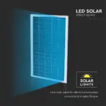 LED Ηλιακό φωτιστικό δρόμου 50W Φυσικό 4000K Μαύρο V-TAC – 5502