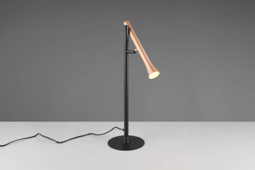 Πορτατιφ Σποτ Καφέ-Μαύρο Ματ Fiato Trio Lighting LED 3W CCT 400lm Dimmable – 552010165