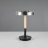 Πορτατιφ Ξύλο με Φιμέ Γυαλί CELESTE LED 10W 1050lm Dimmable Αφής 3000K Trio Lighting – 554910132