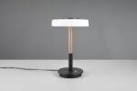Πορτατιφ Καφέ με Λευκό Γυαλί CELESTE LED 10W 1050lm Dimmable Αφής 3000K Trio Lighting – 554910165