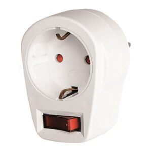 ΑΝΤΑΠΤΟΡΑΣ ΑΠΟ ΕΝΑ ΣΟΥΚΟ ΣΕ ΕΝΑ ΣΟΥΚΟ ΜΕ ΔΙΑΚΟΠΤΗ & ΠΡΟΣΤΑΣΙΑ ΕΠΑΦΩΝ EUROLAMP 147-10010