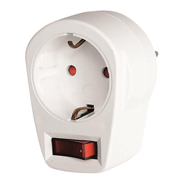 ΑΝΤΑΠΤΟΡΑΣ ΑΠΟ ΕΝΑ ΣΟΥΚΟ ΣΕ ΕΝΑ ΣΟΥΚΟ ΜΕ ΔΙΑΚΟΠΤΗ & ΠΡΟΣΤΑΣΙΑ ΕΠΑΦΩΝ EUROLAMP 147-10010