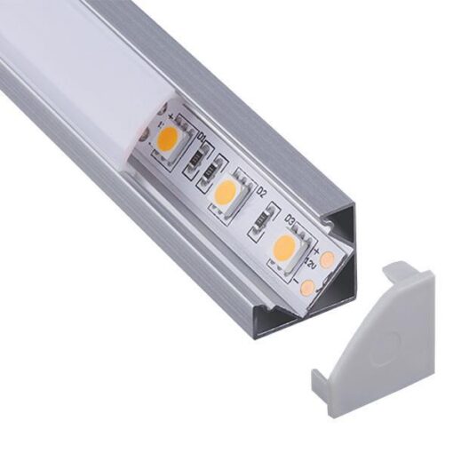 ΠΡΟΦΙΛ ΓΩΝΙΑ 2000*18*18 45° PLUS EUROLAMP – 145-70912