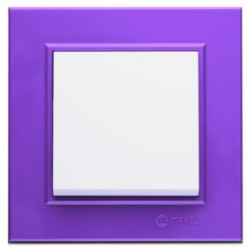 Πλαίσιο 1 θέσης μωβ μεγάλο Makel Karea – 56078701