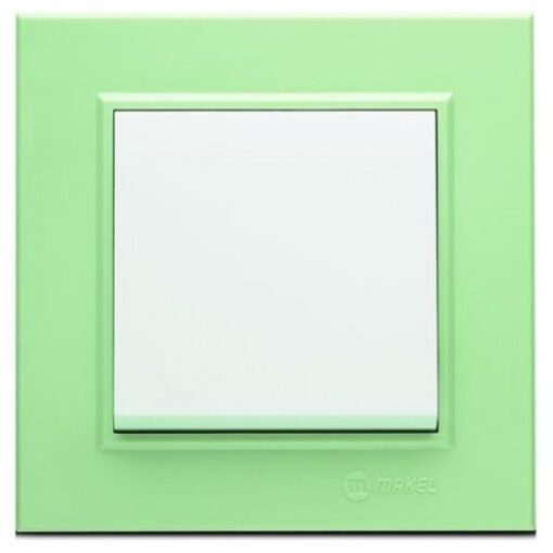 Πλαίσιο 1 θέσης πράσινο μεγάλο Makel Karea – 56091701