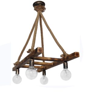 SEIRA SKALA /Κρεμαστό οροφής SKALA/4 ROPE UT-BR – 31-1046