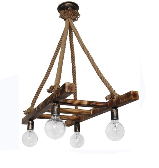 SEIRA SKALA /Κρεμαστό οροφής SKALA/4 ROPE UT-BR – 31-1046