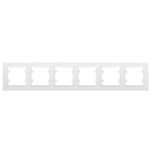 Πλαίσιο 6 θέσεων οριζόντιο μεγάλο Makel Karea – 56187706