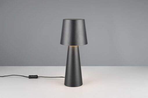 Πορτατίφ Μαύρο Μεταλλικό NUBIAN 1xE27 Trio Lighting – 562900132