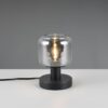 Πορτατιφ Μαύρο Ματ & Γυαλί MATARO 1xE14 Trio Lighting – 564100132