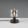 Πορτατιφ Μαύρο Ματ & Γυαλί MATARO 1xE14 Trio Lighting – 564100132