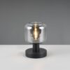 Πορτατιφ Μαύρο Ματ & Γυαλί MATARO 1xE14 Trio Lighting – 564100132
