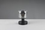 Πορτατιφ Μαύρο Ματ & Γυαλί MATARO 1xE14 Trio Lighting – 564100132
