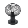 Πορτατιφ Μαύρο Ματ Μεταλλικό Πλέγμα Φ23 GILA 1x E27 Trio Lighting – 565700132