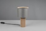 Πορτατιφ με Γκρι Χάρτινο Αμπαζούρ Φ16 CANIO 1x E14 Trio Lighting – 568100111