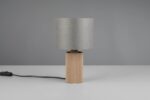 Πορτατιφ με Γκρι Χάρτινο Αμπαζούρ Φ16 CANIO 1x E14 Trio Lighting – 568100111