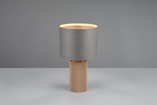 Πορτατιφ με Γκρι Χάρτινο Αμπαζούρ Φ16 CANIO 1x E14 Trio Lighting – 568100111