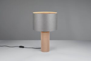 Πορτατιφ με Γκρι Χάρτινο Αμπαζούρ Φ30 CANIO 1x E27 Trio Lighting – 568190111