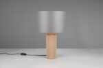 Πορτατιφ με Γκρι Χάρτινο Αμπαζούρ Φ30 CANIO 1x E27 Trio Lighting – 568190111