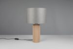 Πορτατιφ με Γκρι Χάρτινο Αμπαζούρ Φ30 CANIO 1x E27 Trio Lighting – 568190111