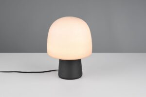 Πορτατίφ Μαύρο με Οπαλ Γυαλί STEEN 1xE14 Trio Lighting – 568200132