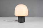 Πορτατίφ Μαύρο με Οπαλ Γυαλί STEEN 1xE14 Trio Lighting – 568200132
