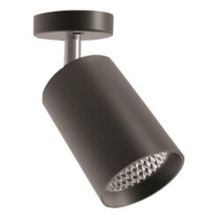 ΦΩΤΙΣΤΙΚΟ ΟΡΟΦΗΣ ΚΙΝΗΤΟ ΚΥΛΙΝΔΡΟΣ LED 18W 4000K ΜΑΥΡΟ PLUS EUROLAMP 145-25203