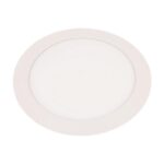 LED PANEL ΧΩΝΕΥΤΟ SLIM Φ120 6W 6500K ΛΕΥΚΟ PLUS EUROLAMP 145-68606