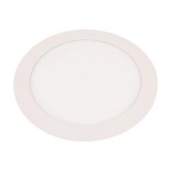 LED PANEL ΧΩΝΕΥΤΟ SLIM Φ120 6W 6500K ΛΕΥΚΟ PLUS EUROLAMP 145-68606
