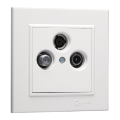 Πρίζα SAT-TV-RADIO διελεύσεως Makel Karea – 57187067