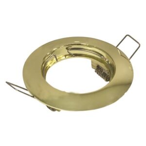 ΣΠΟΤ ΧΩΝΕΥΤΟ ΣΤΑΘΕΡΟ ΑΛΟΥΜΙΝΙΟΥ GU10 ΧΡΥΣΟ EUROLAMP 147-55611