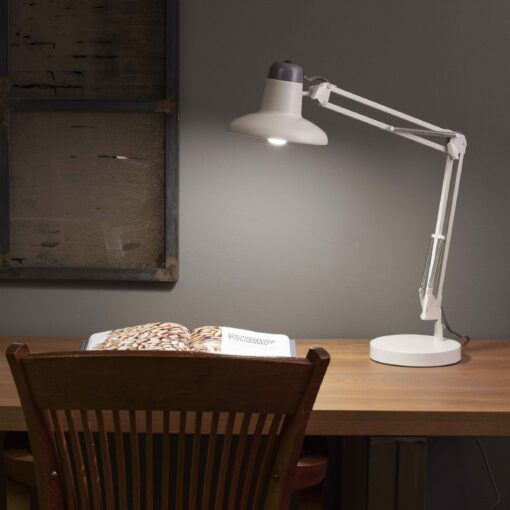 SNAP WHITE READING LAMP 1XE27 FARO – 57400