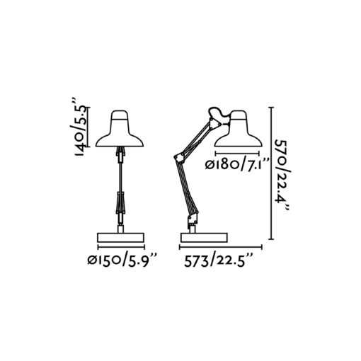 SNAP WHITE READING LAMP 1XE27 FARO – 57400